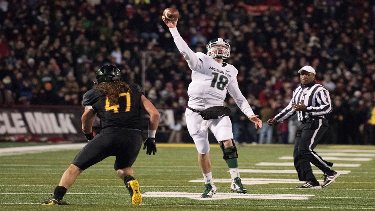 Spartans thrash Terrapins, 37-15